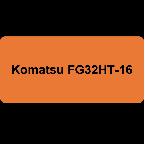 Komatsu FG32HT-16